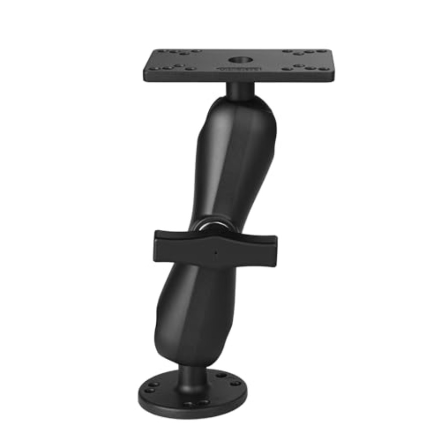 Fish Finder Mount - Dudukan fish finder kayak/perahu: aluminium, 1.5