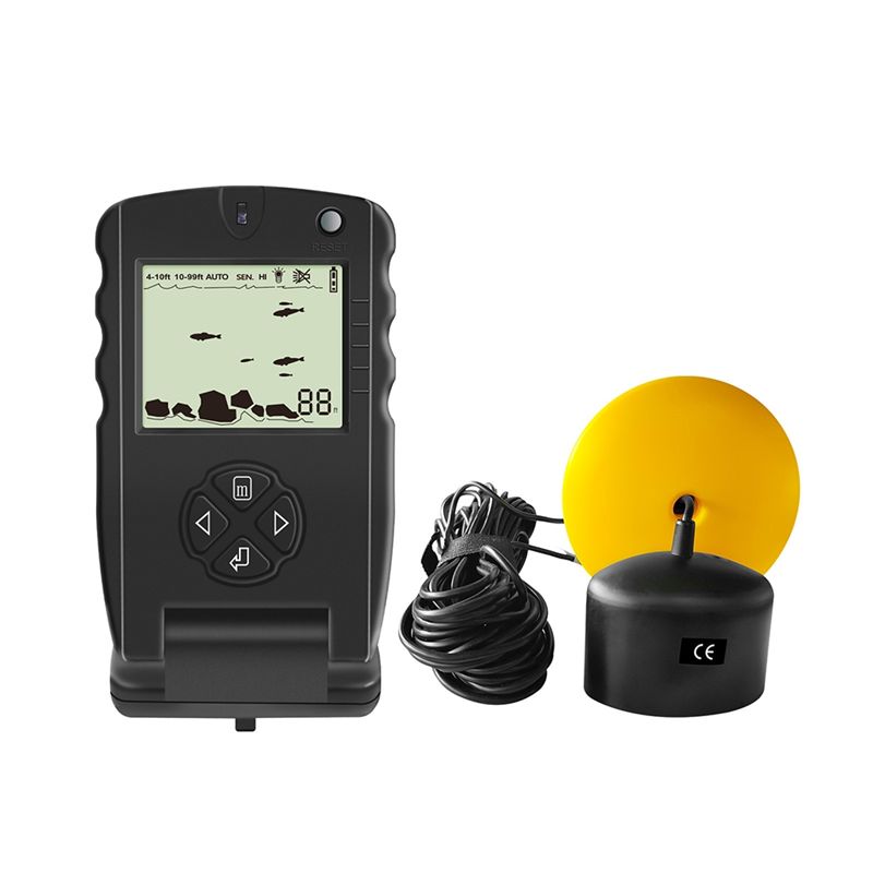 Alat Pendeteksi Ikan Portabel  - Fish Finder Transducer ulasan dan harga