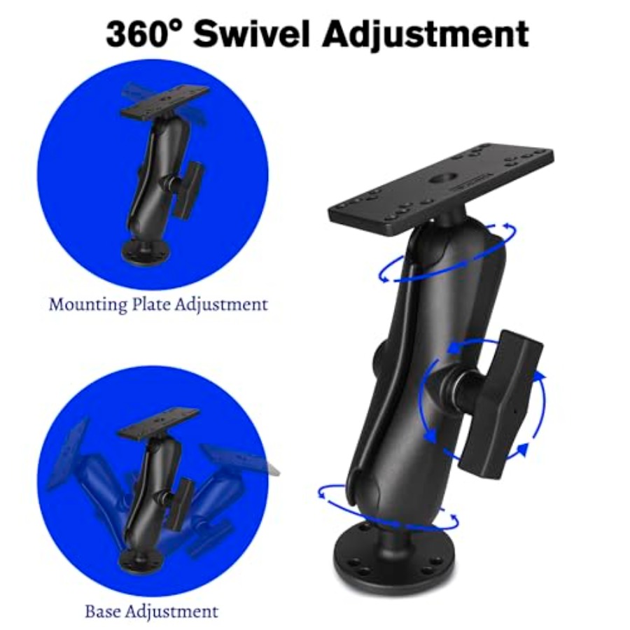 Dudukan fish finder kayak/pera - Fish Finder Mount ulasan dan harga