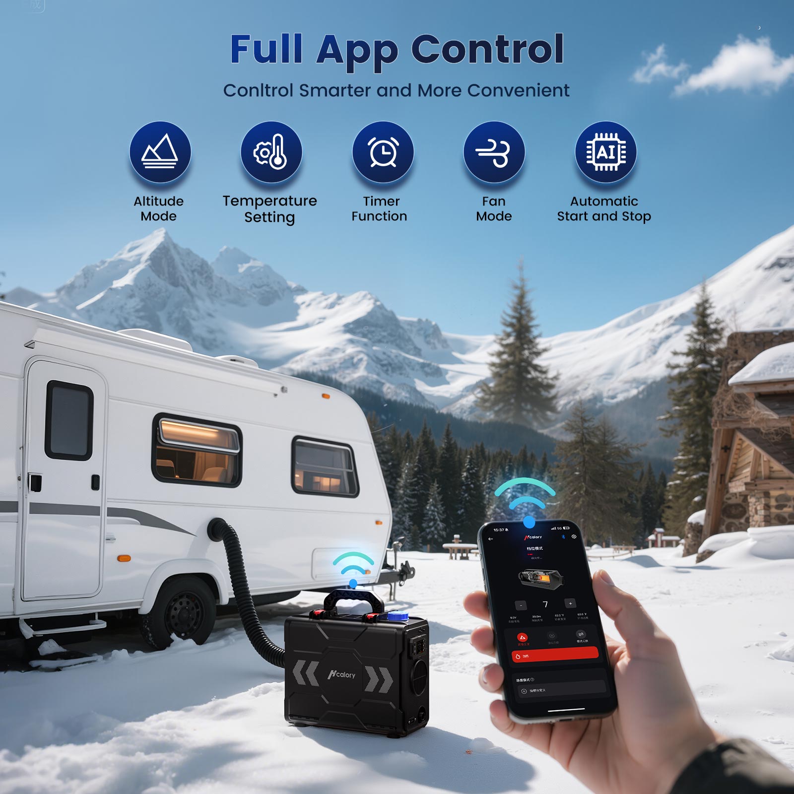 Hcalory TB2S+ 8KW Pemanas Dies - Fishing Camera ulasan dan harga