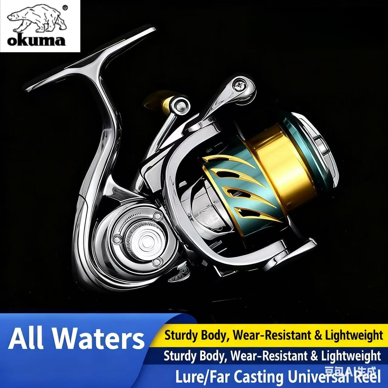 Okuma Fishing Tackle Spinning  - Daiwa Reel Bg ulasan dan harga